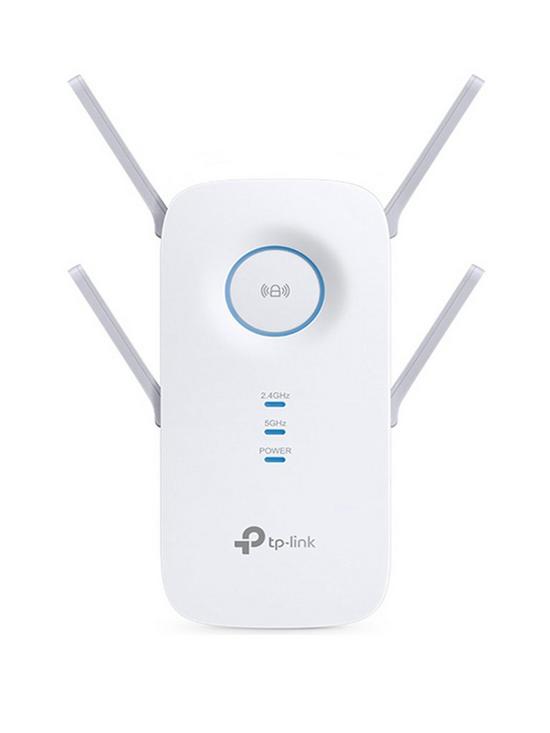 front image of tp-link-re650-ac2600-dual-band-range-extender