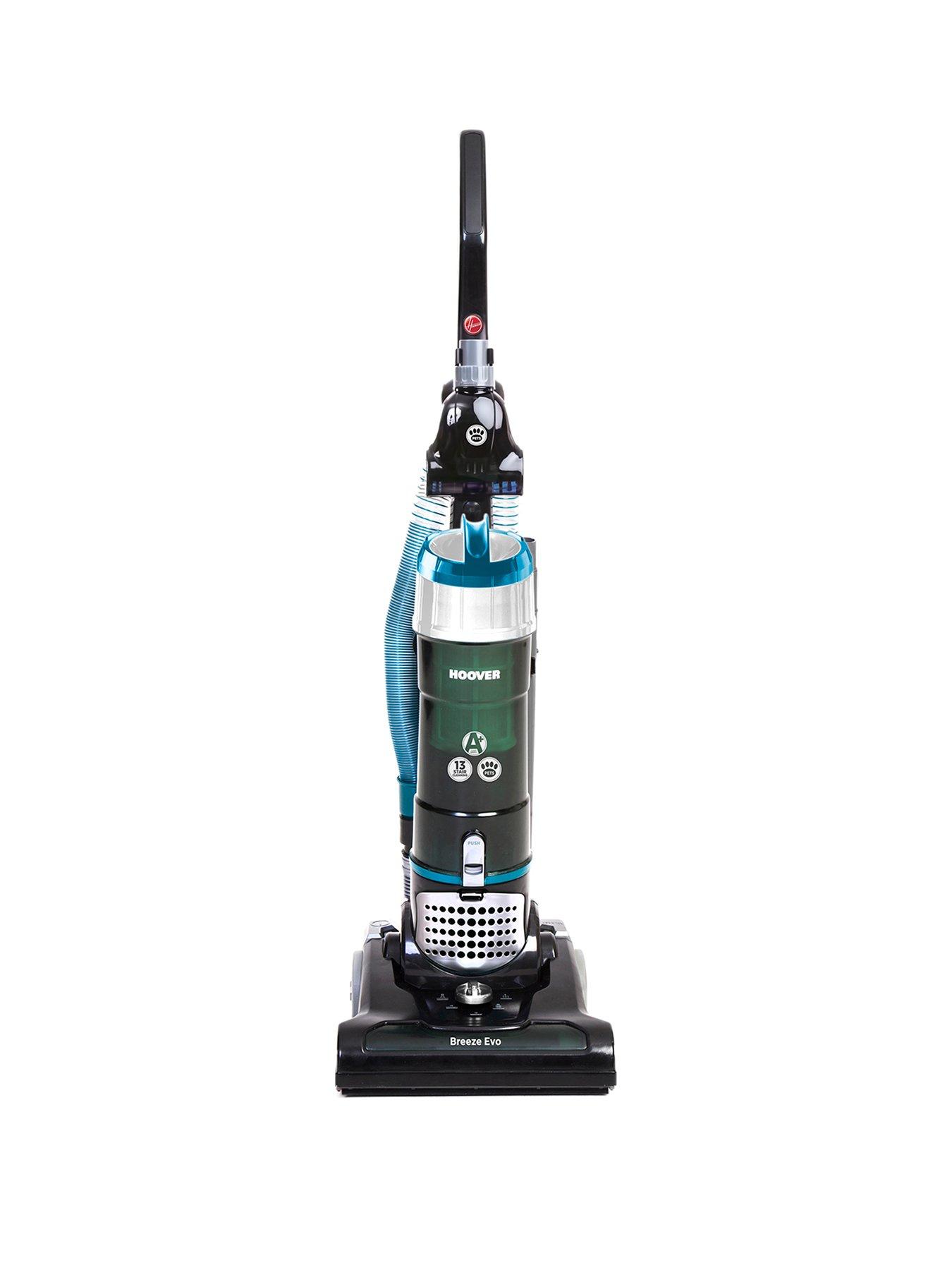 Product photograph of Hoover Breeze Evo Pets Th31 Bo02 Upright Vacuum Cleaner - Blue Black from very.co.uk
