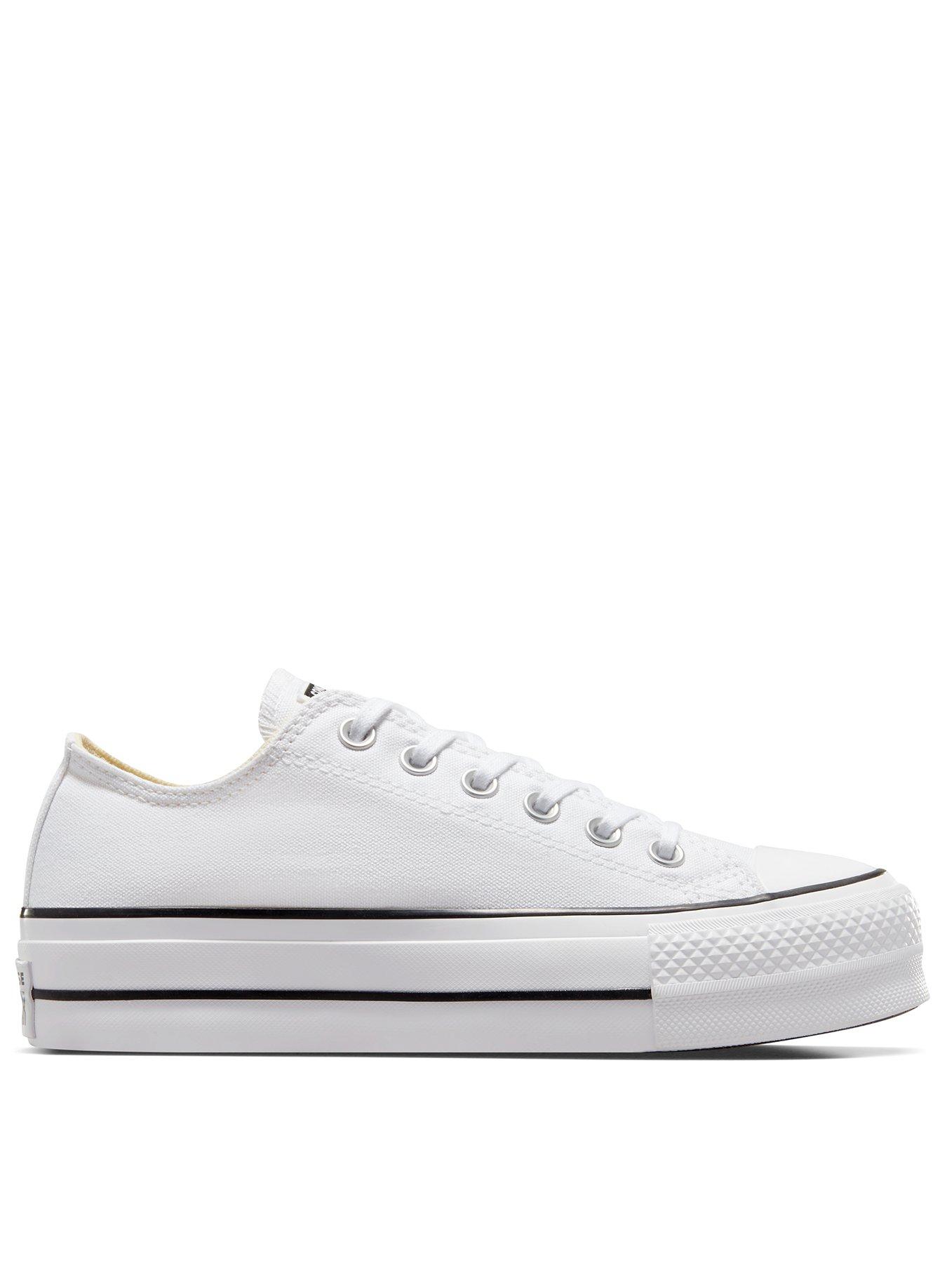 undefined Womens Lift Ox Trainers - White/Black