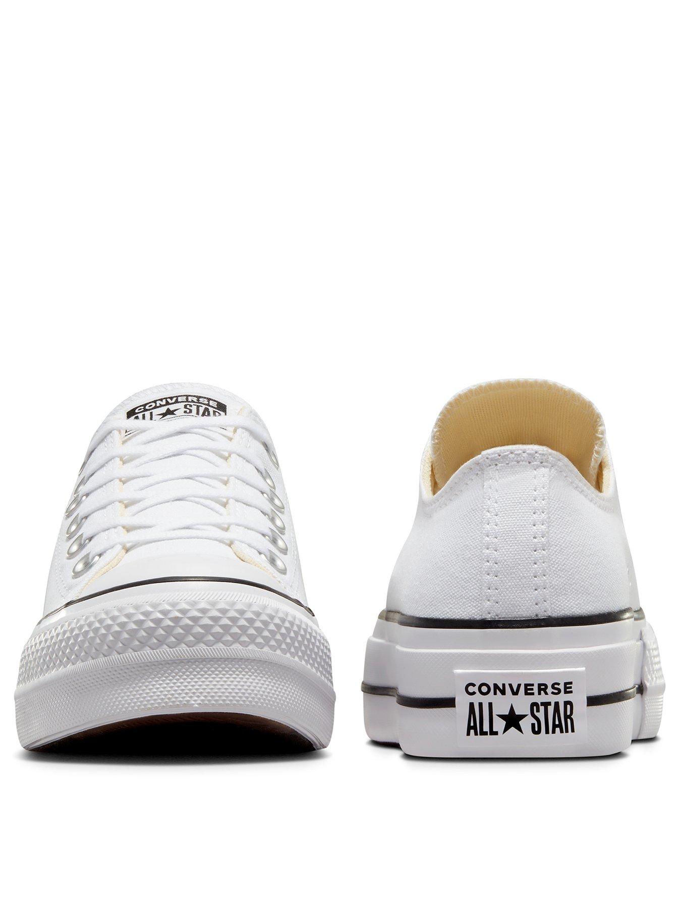 Converse lift cheap ox white