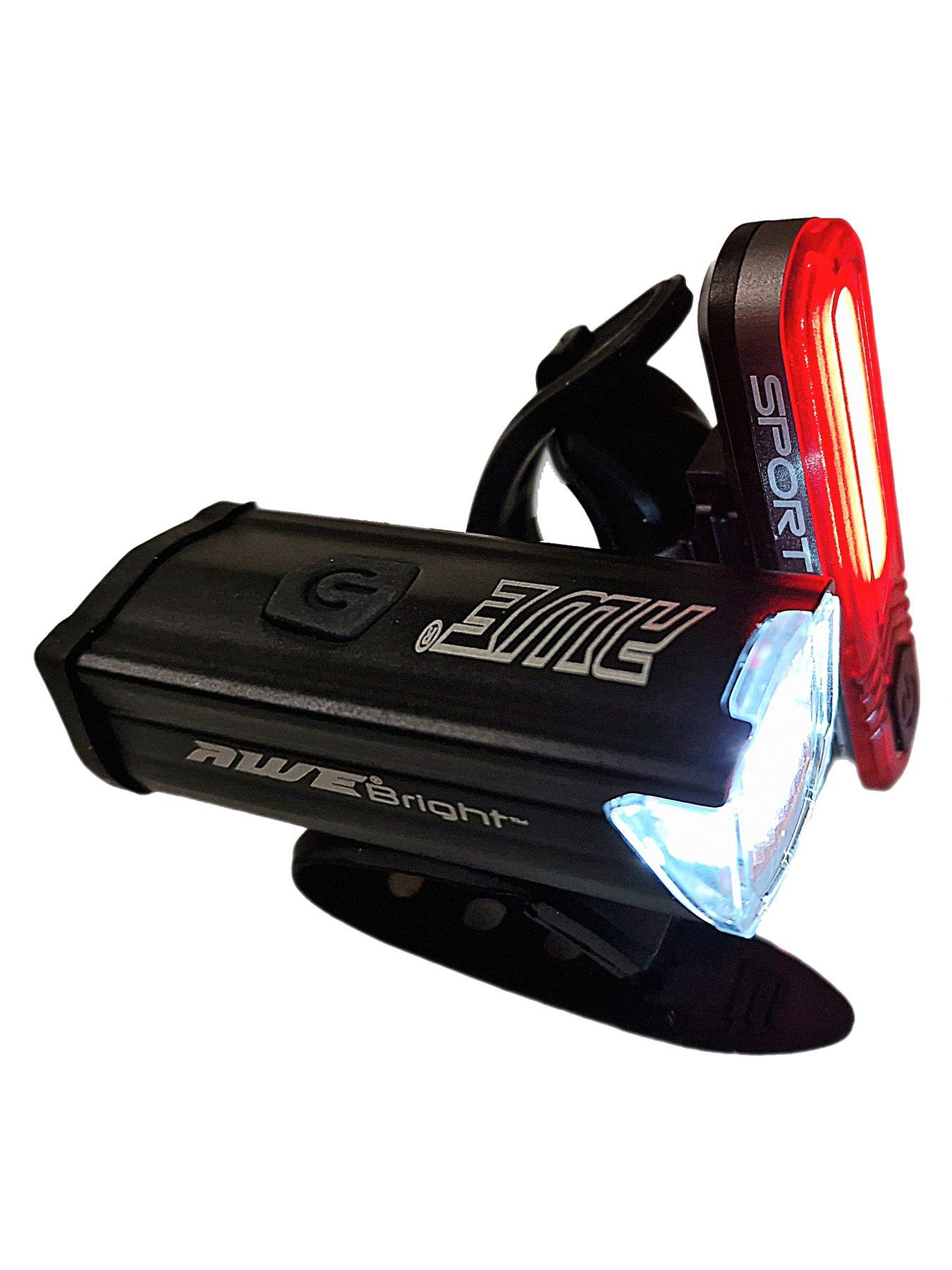 Image 5 of 7 of AWE AWEBright 340 Lumens USB Rechargeable Bicycle Light Set
