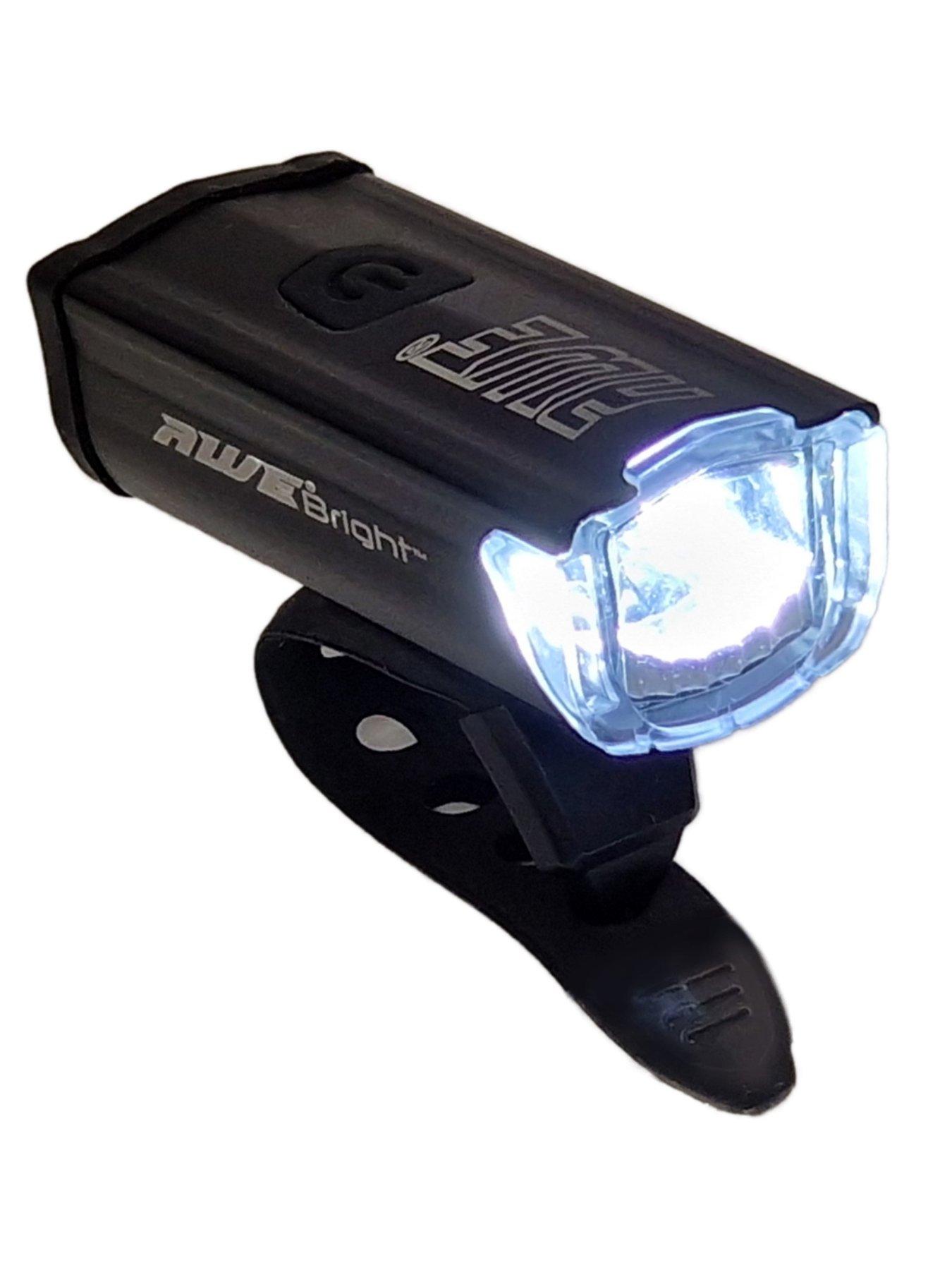 Image 6 of 7 of AWE AWEBright 340 Lumens USB Rechargeable Bicycle Light Set