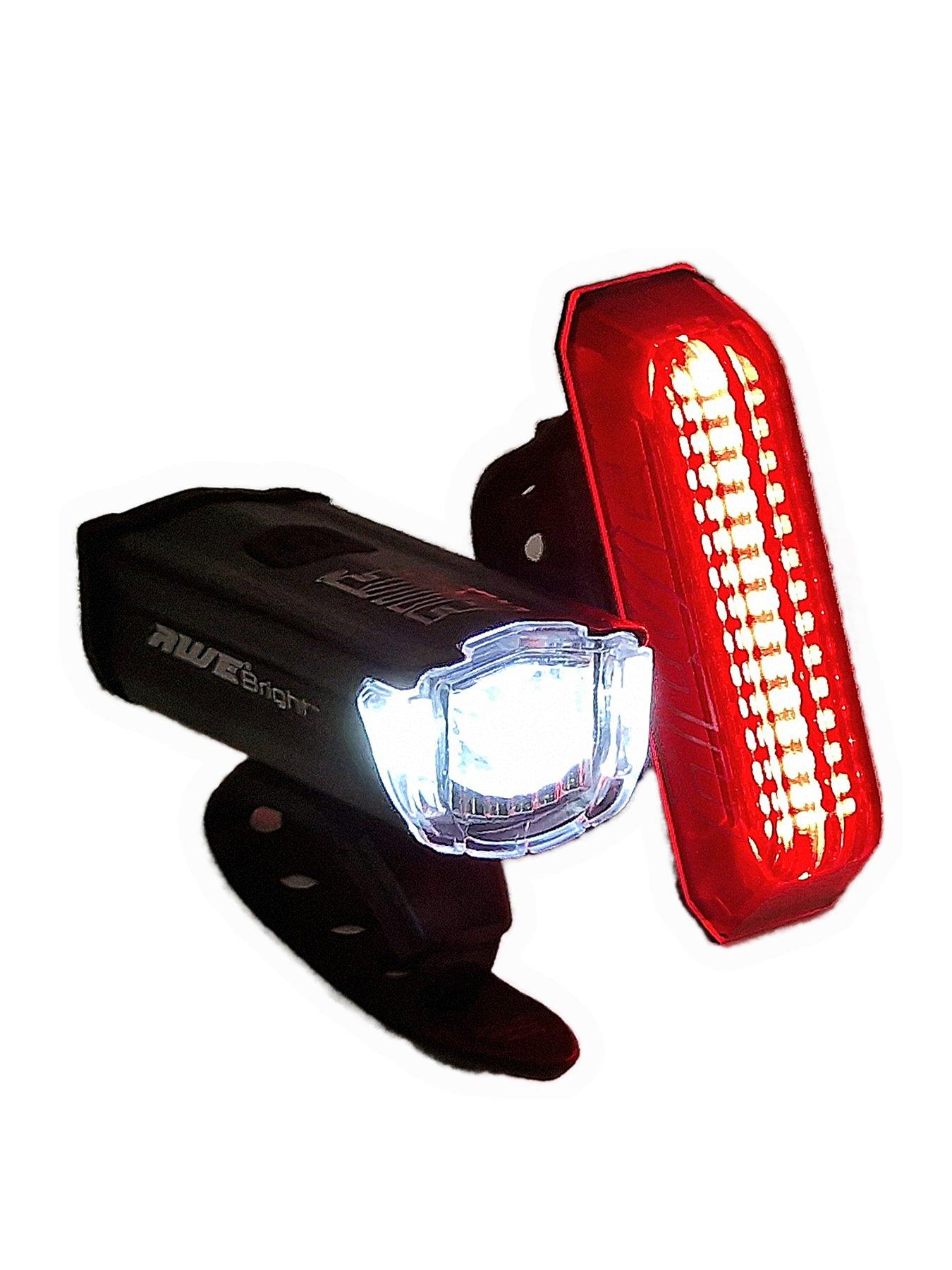 undefined AWEBright USB Rechargeable Bicycle Light Set 340 Lumens