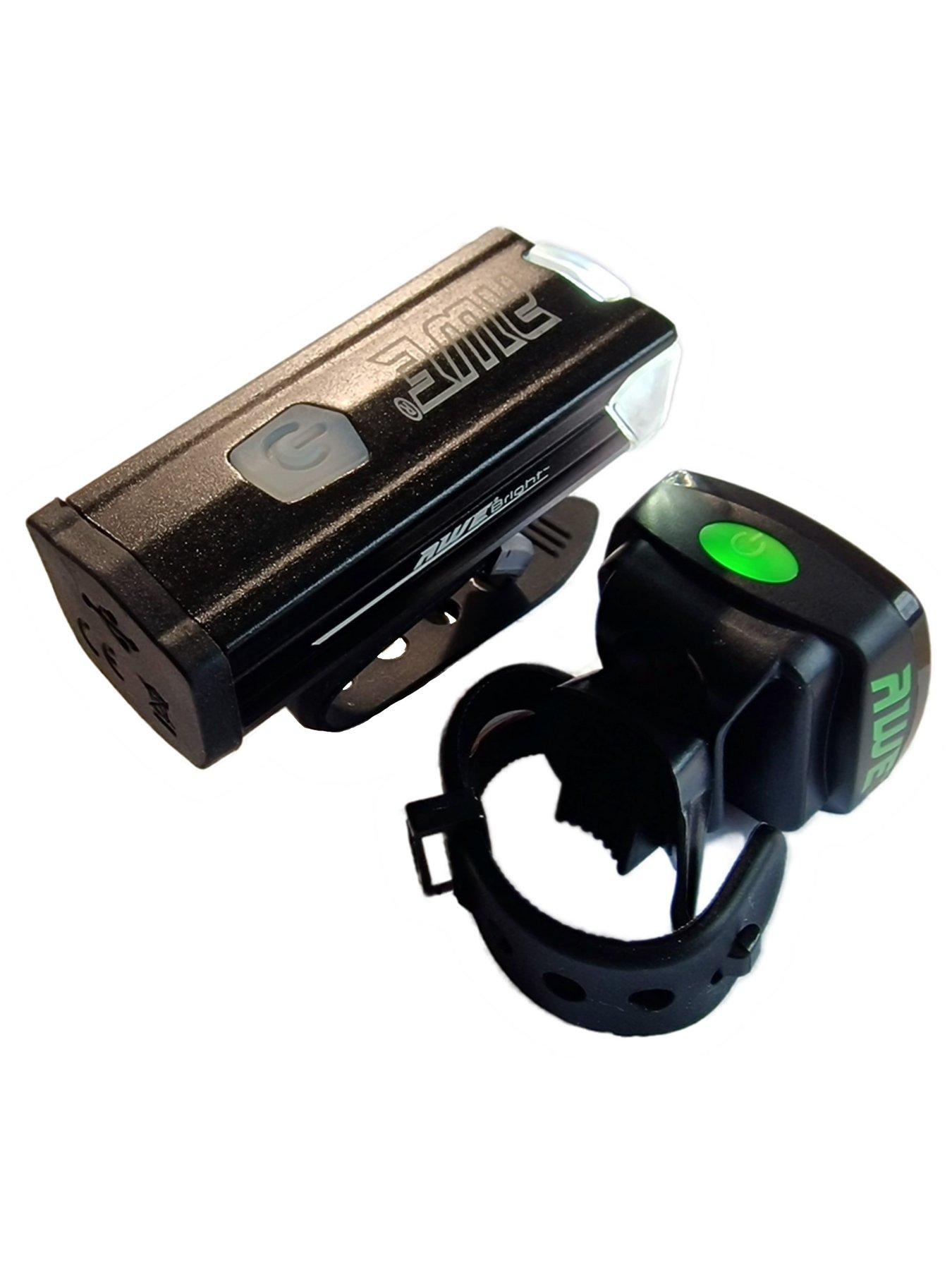 Image 4 of 6 of AWE AWEBright USB Rechargeable Bicycle Light Set 340 Lumens