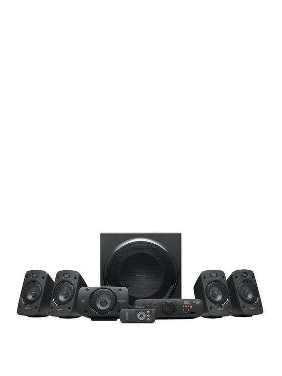 front image of logitech-z-906-51-surround-sound-speakers