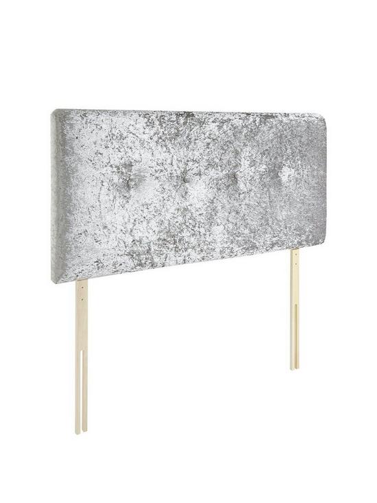 back image of luxe-collection-by-silentnight-francesca-crushed-velvet-paddednbspheadboard