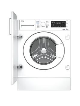Beko Wdiy854310F 8Kg Wash, 5Kg Dry, 1400 Spin, Integrated Washer Dryer With Connection – White