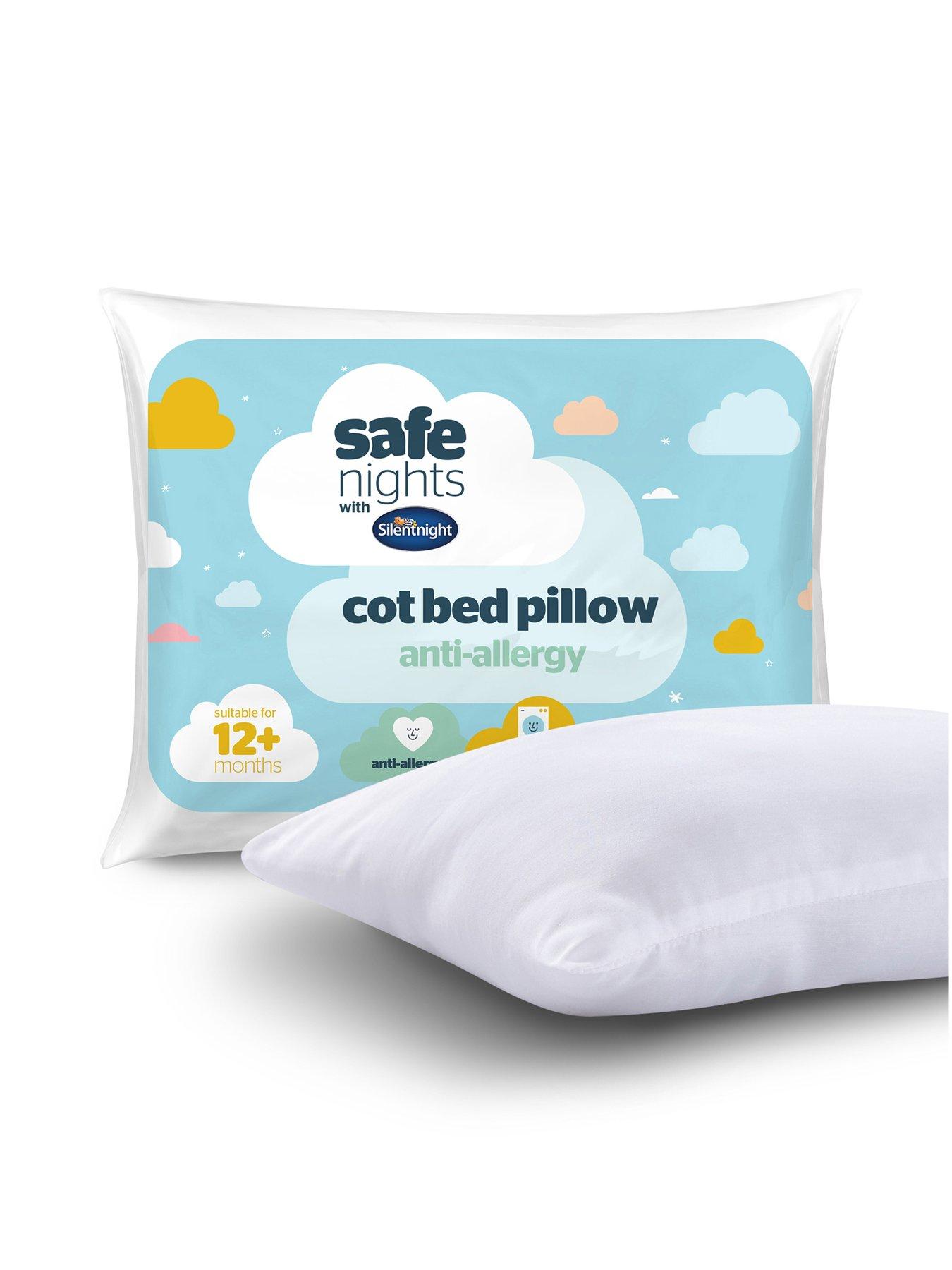 Image 1 of 2 of Silentnight Safe Nights Anti Allergy Cot Bed Pillow