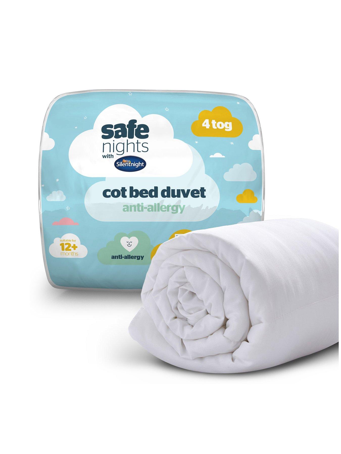 undefined Safe Nights Anti Allergy Cot Bed Duvet - 4 Tog