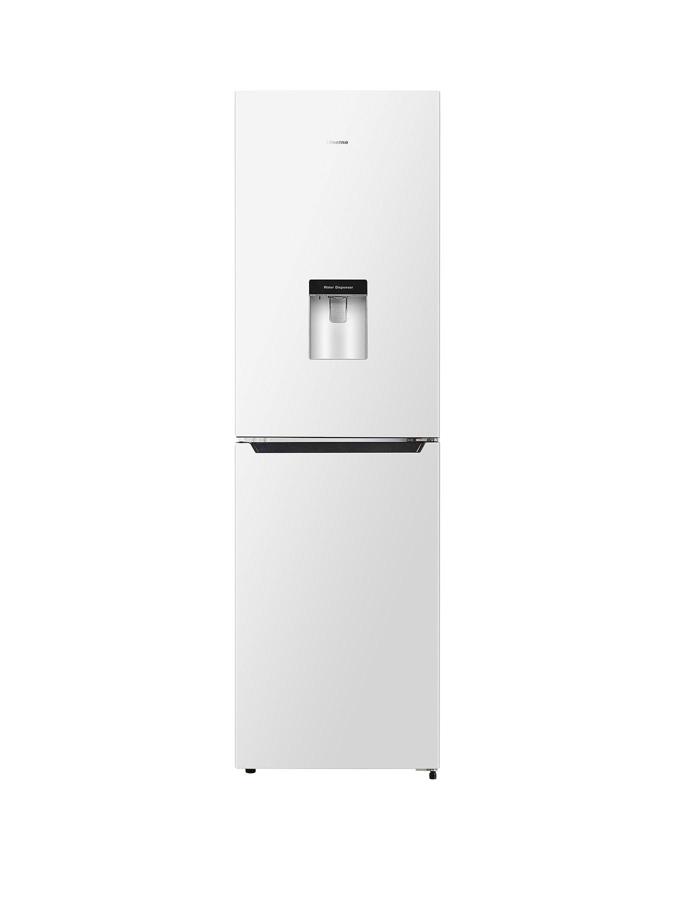 Hisense Rb335N4Ww1 55Cm Wide Total No Frost Fridge Freezer With Non-Plumbed Water Dispenser - White