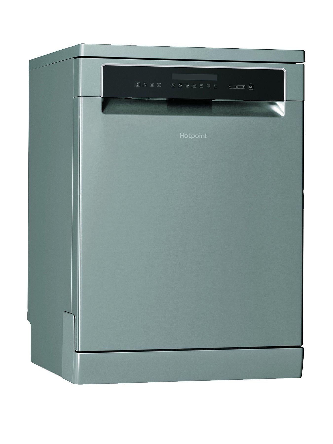 Hotpoint Hfp4O22Wgcx 14-Place Full Size Dishwasher – Silver