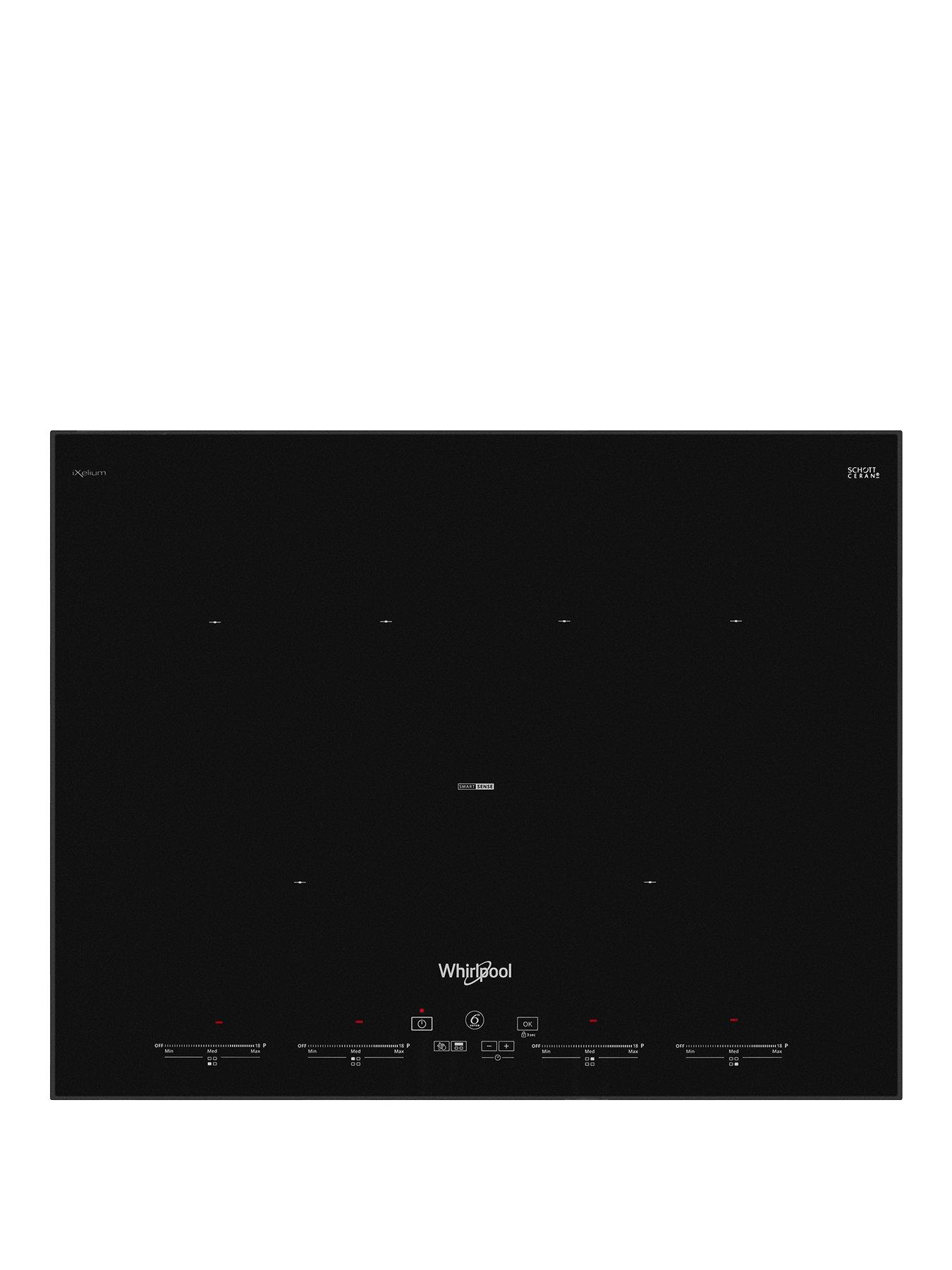 Whirlpool Smo654Ofbtixl 65Cm Induction Hob Black With Optional Installation - Black - Hob With Installation