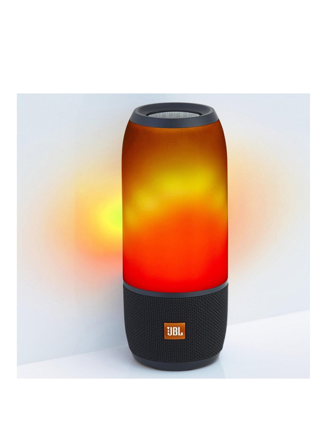 Jbl Pulse 3 Wireless Bluetooth Waterproof Speaker With 360&Deg; Sound And Led Lightshow Feature – Black