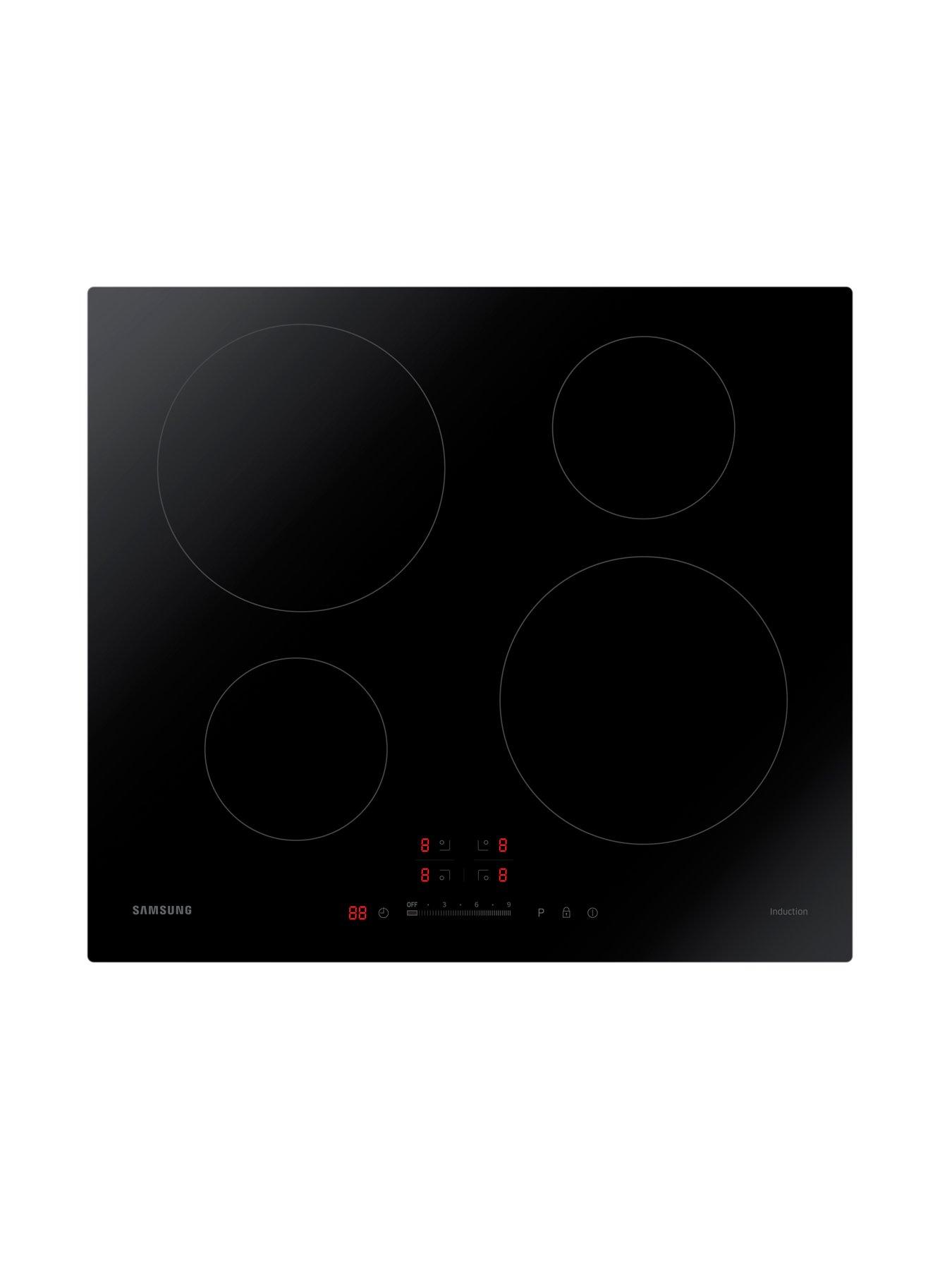 Samsung NZ64H37070K/EU 60cm Induction Hob - Black | very.co.uk