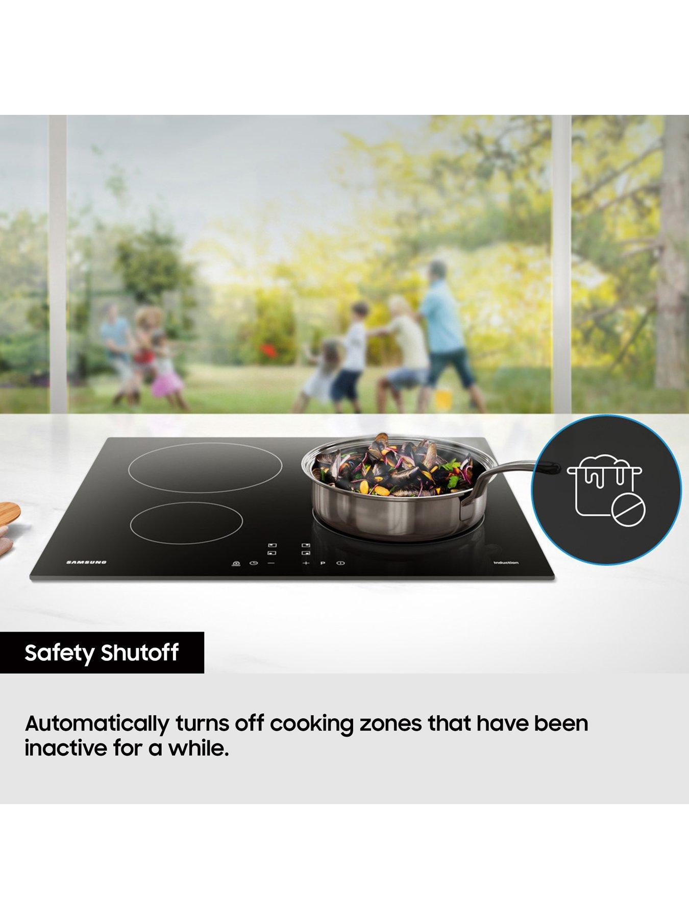 Samsung NZ64H37070K/EU 60cm Induction Hob - Black | very.co.uk