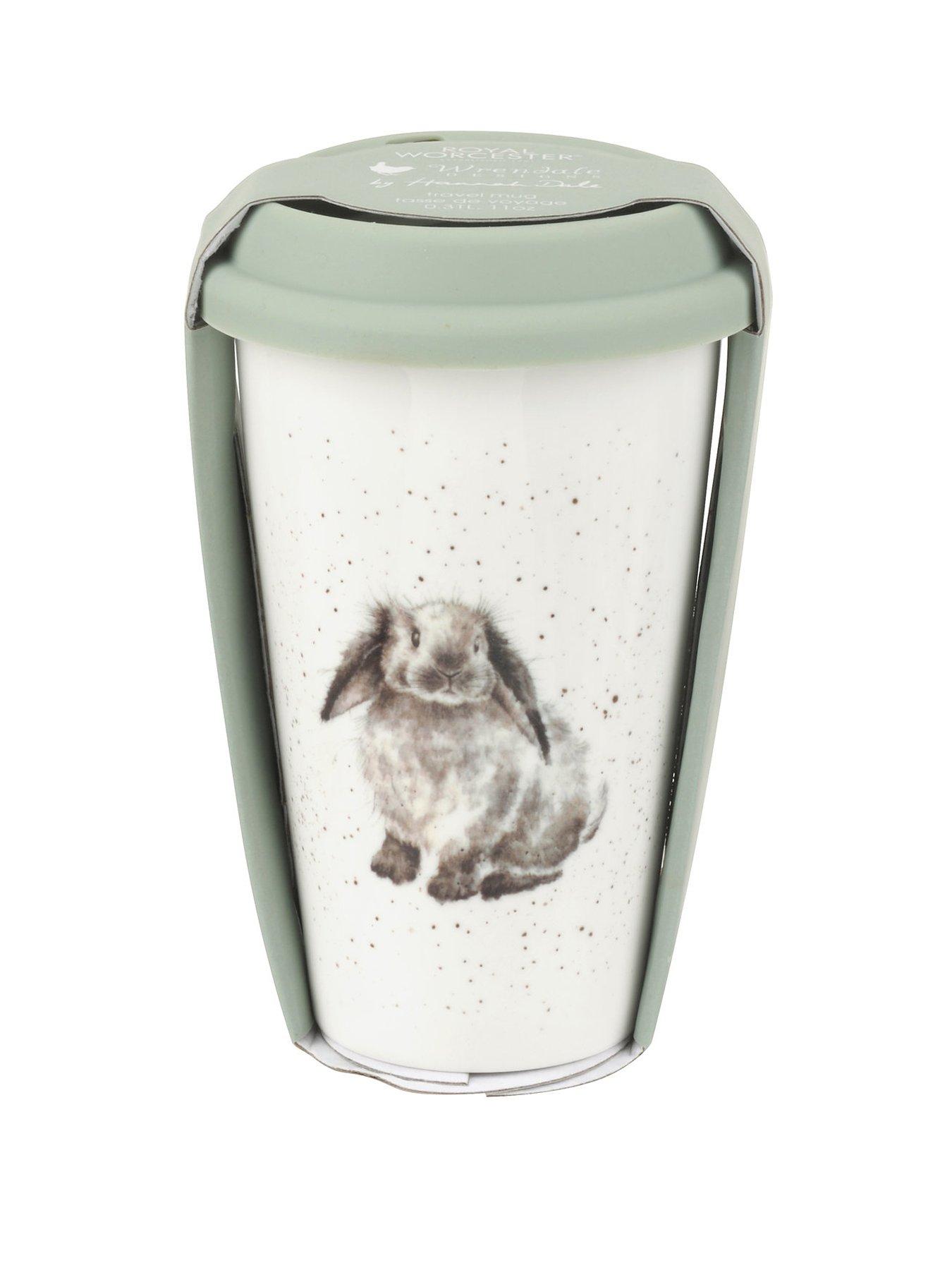 Product photograph of Royal Worcester Travel Mug Ndash Rabbit from very.co.uk