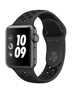 Apple Watch Nike+ Series 3 (2018 GPS), 38mm Space Grey Aluminium Case with Anthracite/Black Nike Sport Band