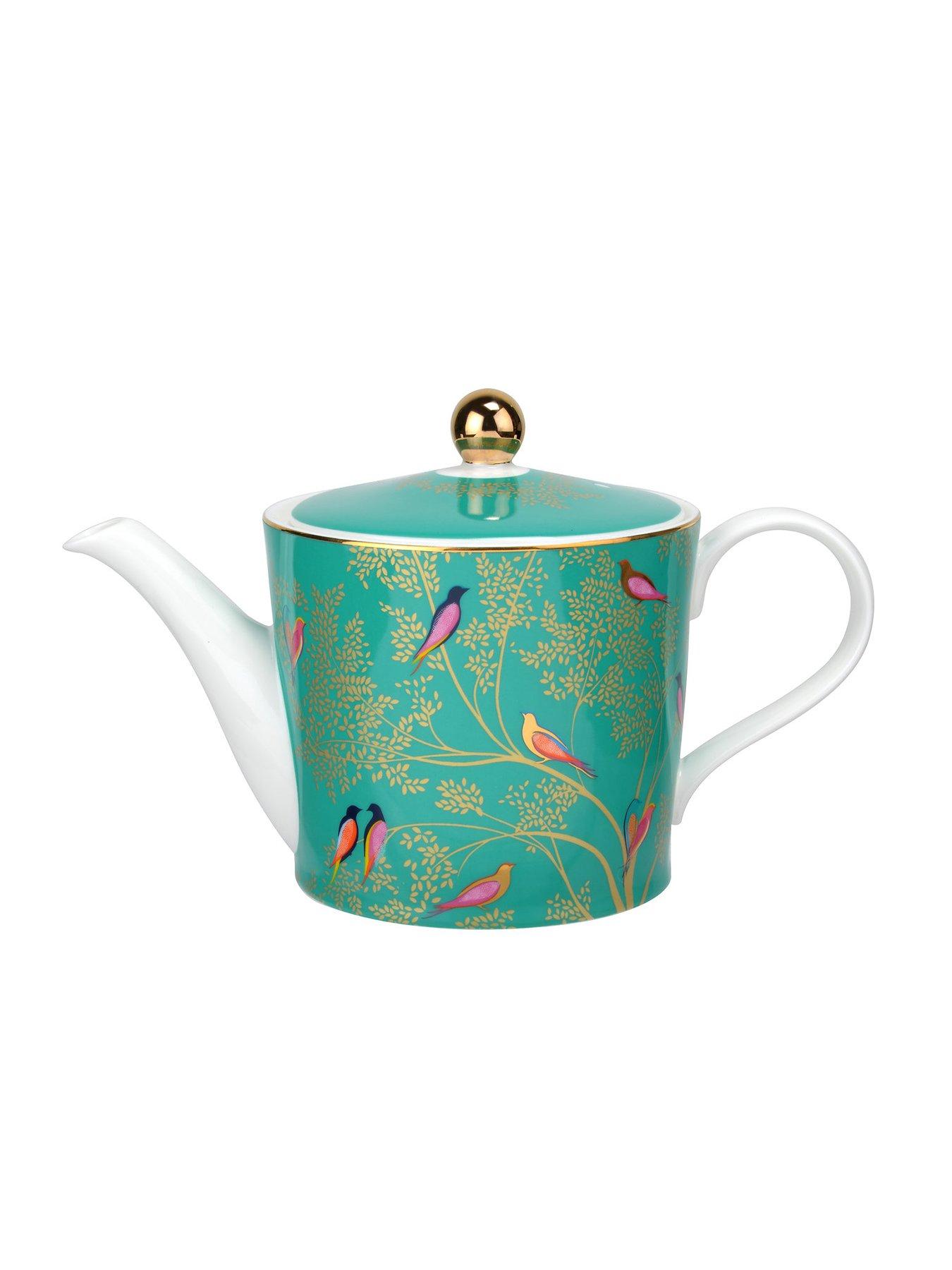 Product photograph of Sara Miller Chelsea Teapot from very.co.uk