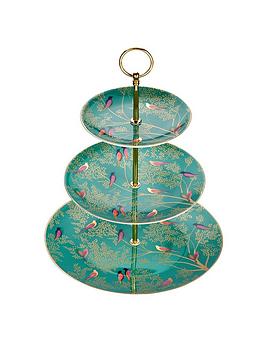 Product photograph of Sara Miller Chelsea 3-tier Cake Stand from very.co.uk