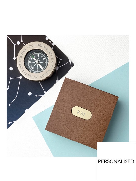 front image of treat-republic-personalised-travellers-brass-compass-in-monogrammed-box
