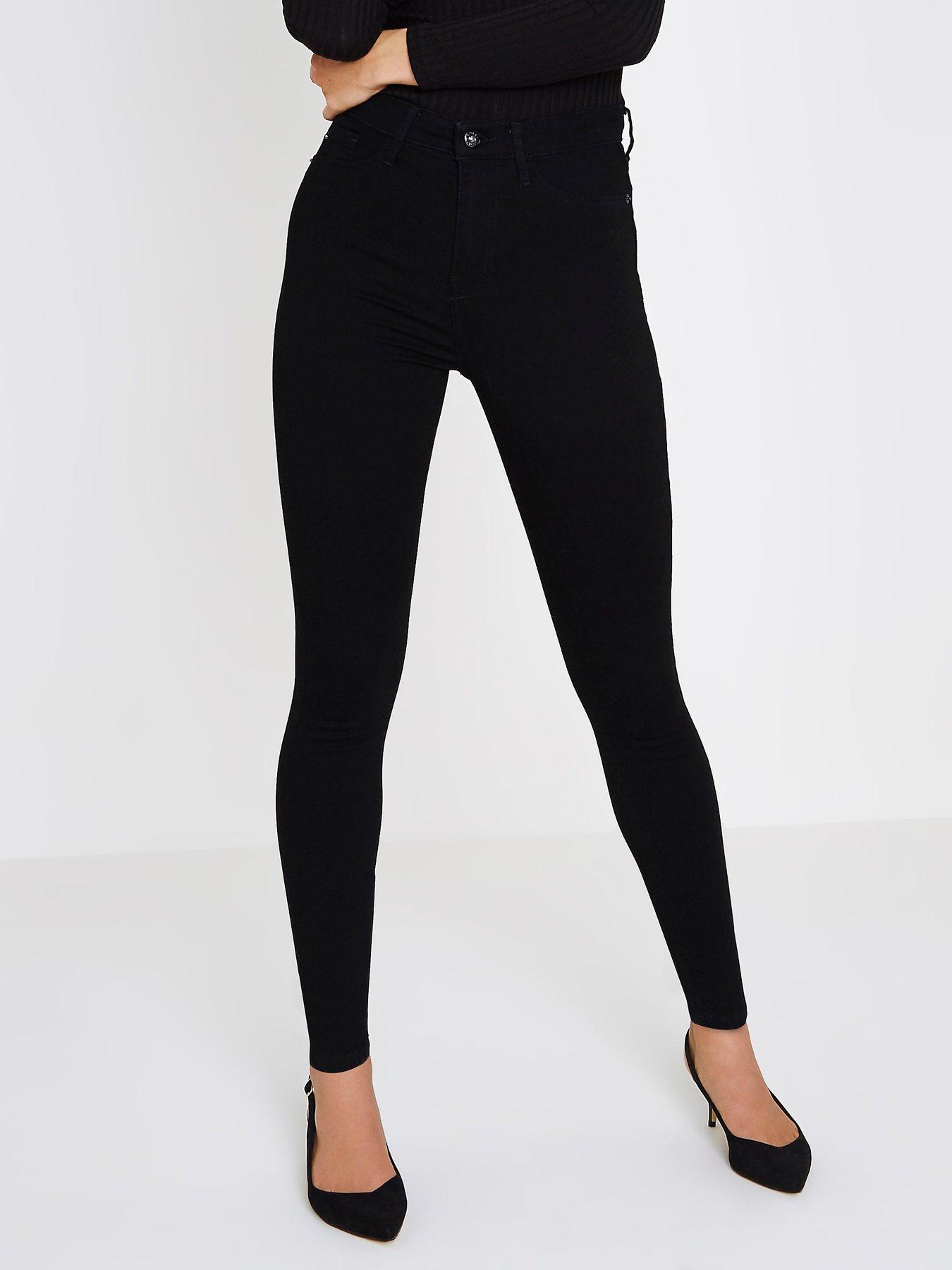 river island black harper jeans