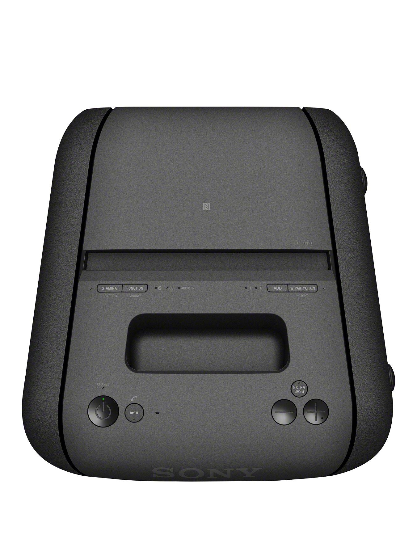 sony gtk xb60 battery