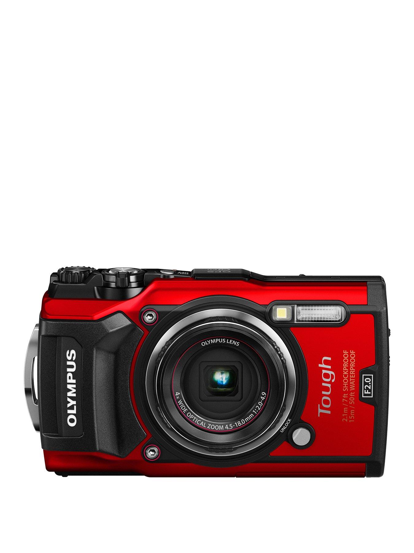 Olympus Tg-5 Tough 12 Megapixel Camera – Red