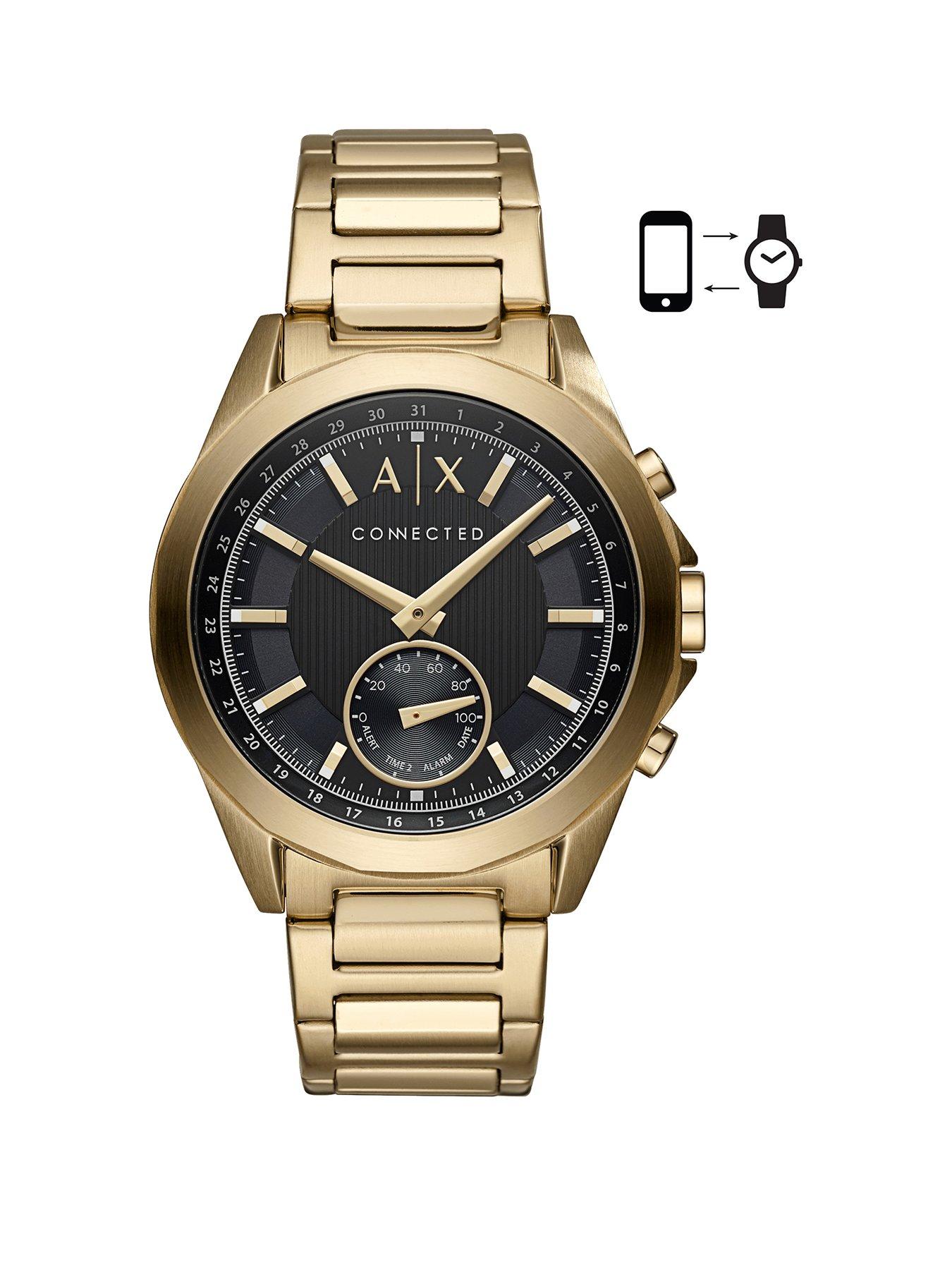 Armani Exchange Connected Gold Plated 
