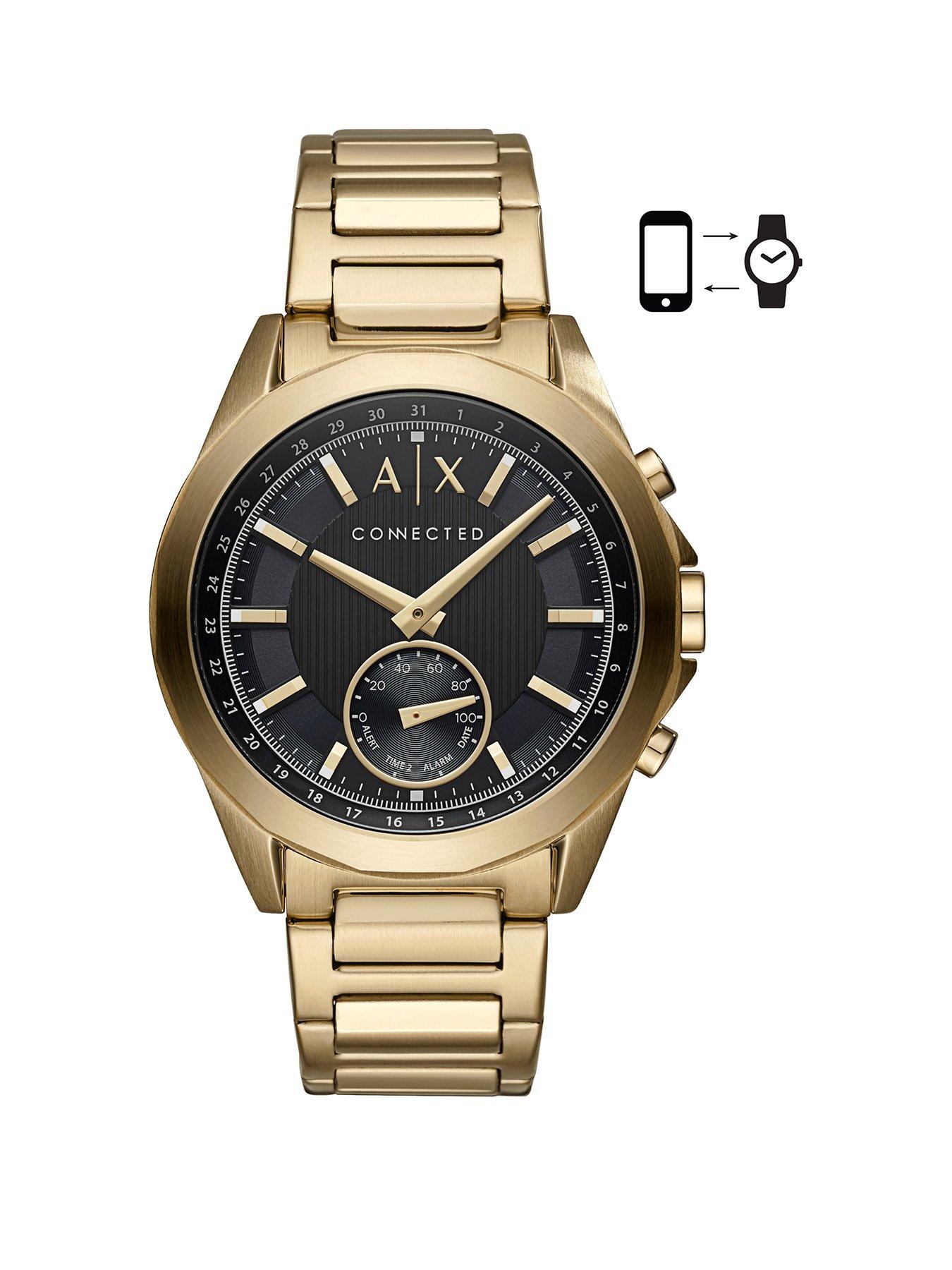 armani exchange connected watch