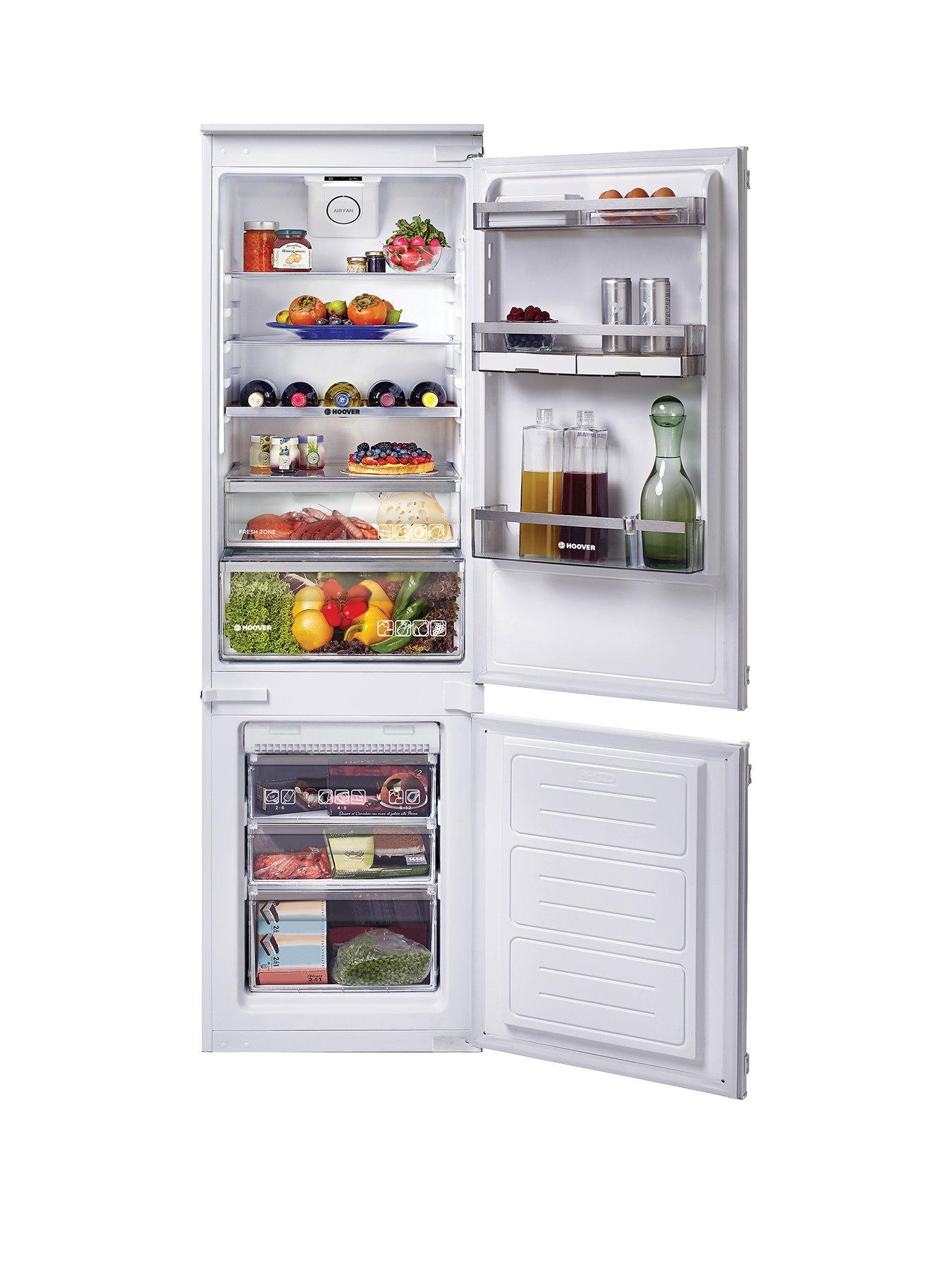 Hoover Bhbf172Nuk 177Cm High, 54Cm Wide, One Touch, Integrated Frost-Free Fridge Freezer  – Fridge Freezer Only