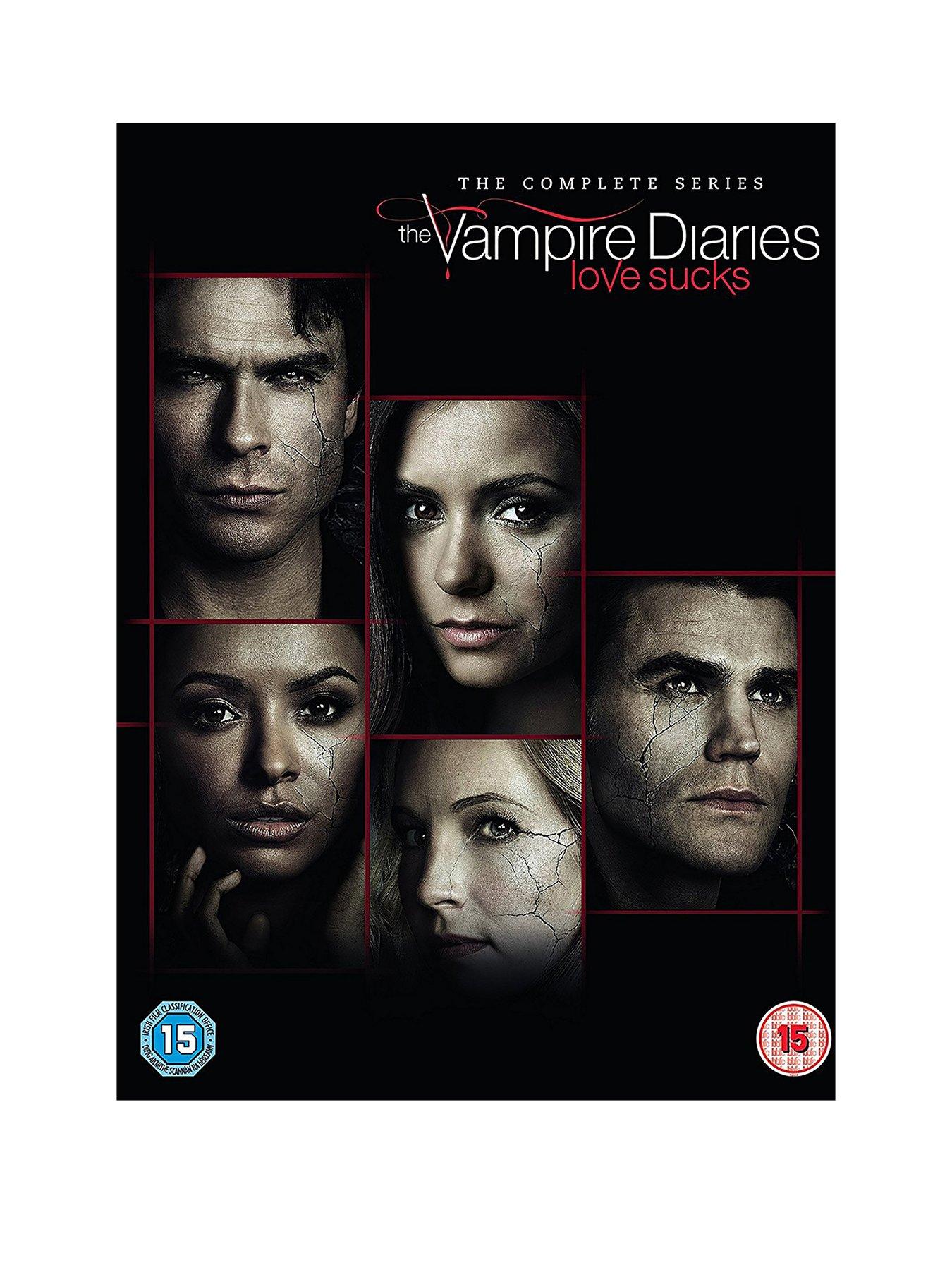 Vampire Diaries Season 1 8 Dvd Very Co Uk