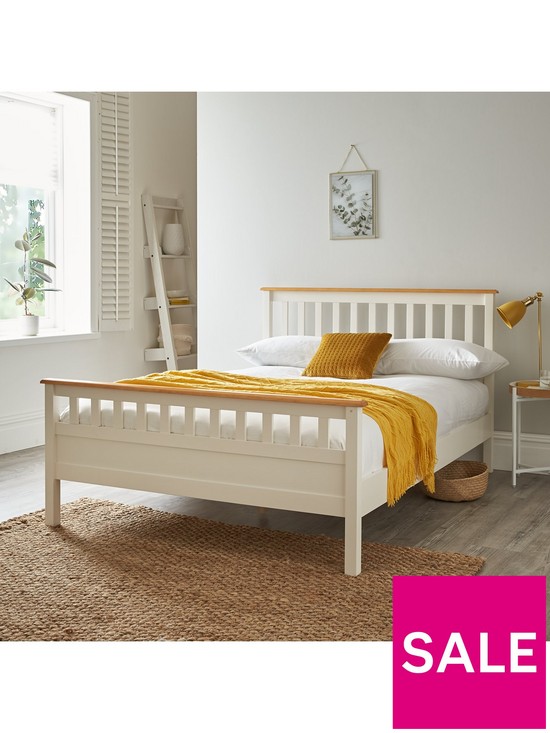 stillFront image of dawson-high-foot-end-bed-frame-with-mattress-options-buy-and-save