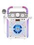  image of the-singing-machine-sml682btw-bluetooth-cdg-tablet-karaoke-machine-white