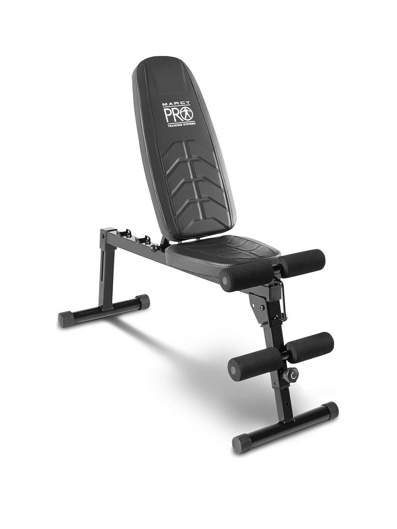 Body Sculpture BSB510 Abdominal Sit-Up Bench, Adjustable Incline, Foldable, Padded, Push Up Bars