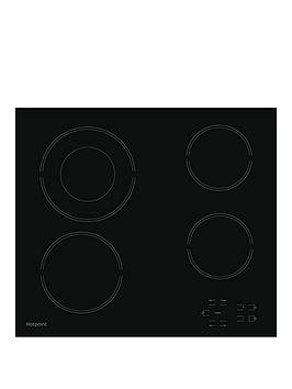 Hotpoint Hr612Ch 60Cm Built-In Electric Ceramic Hob - Black Review thumbnail