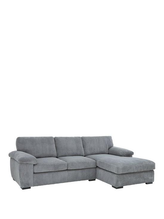 front image of amalfi-3-seater-right-hand-standard-backnbsp-fabric-corner-chaise-sofa