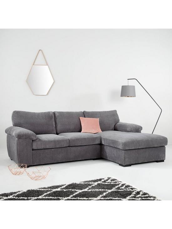 stillFront image of amalfi-3-seater-right-hand-standard-backnbsp-fabric-corner-chaise-sofa