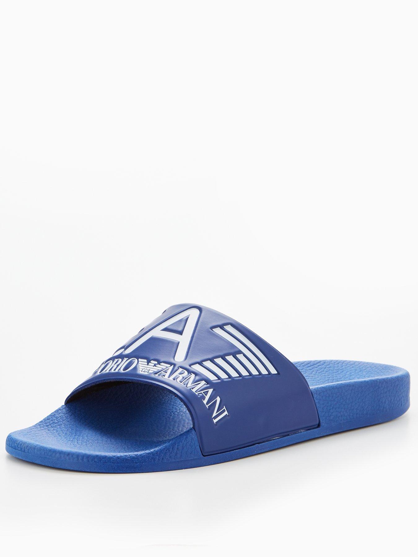 ladies armani sliders