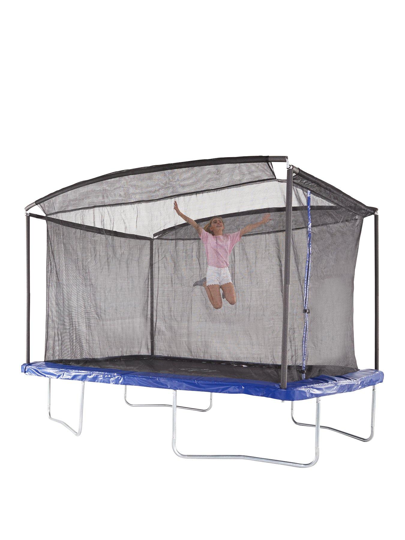 Sportspower 10 X 8ft Rectangular Trampoline With Easi Store Very Co Uk