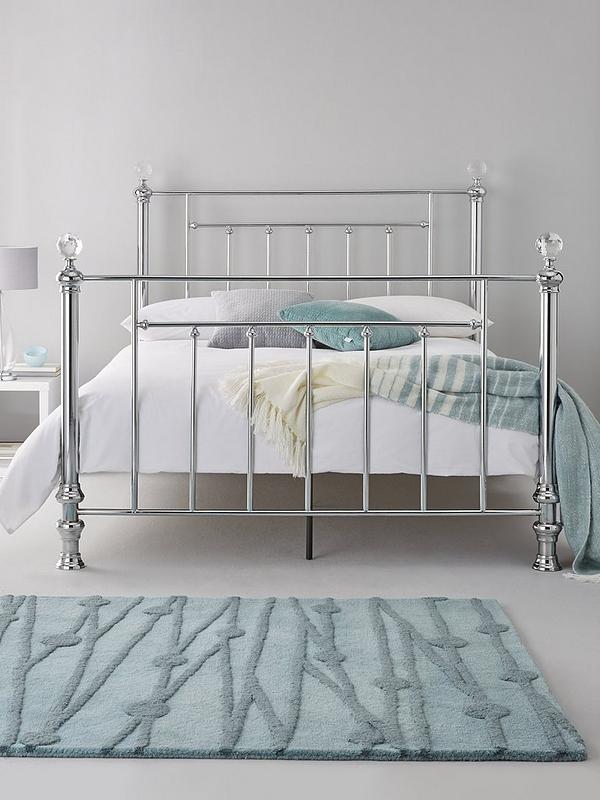 Skye Metal King Size Bed Frame Very Co Uk, Bling King Size Bed Frame