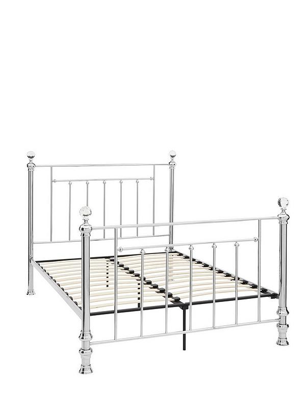 Skye Metal King Size Bed Frame Very Co Uk, Bling King Size Bed Frame
