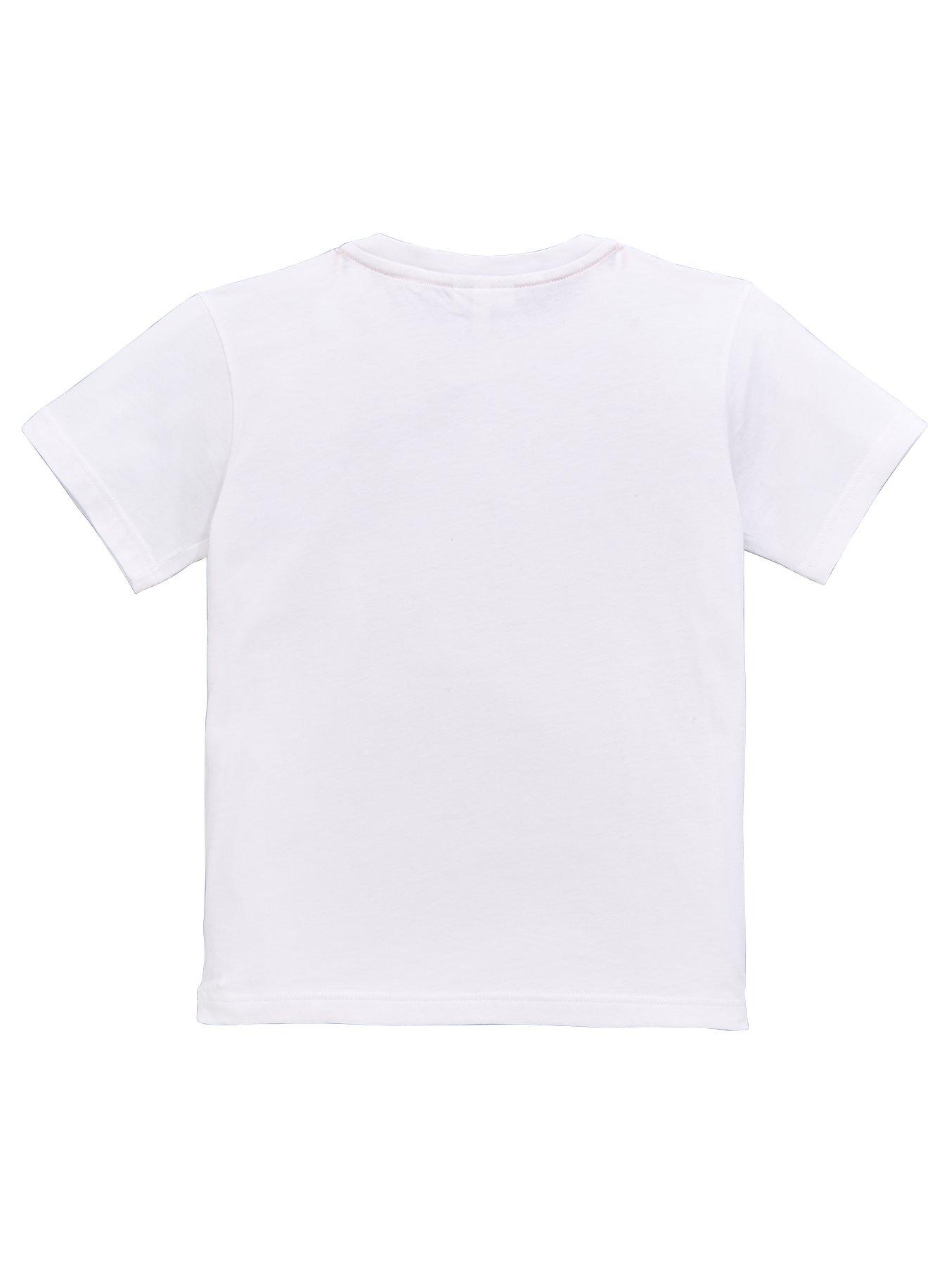 Boys white lacoste outlet t shirt