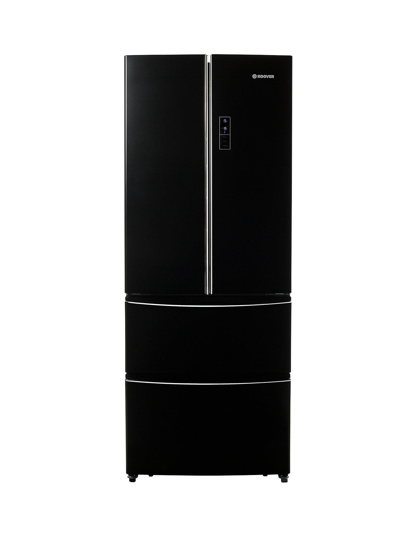Hoover Hmn7182Bk/1 70Cm American Style Frost Free Fridge Freezer - Black