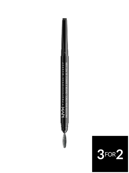 front image of nyx-professional-makeup-precision-brow-pencil