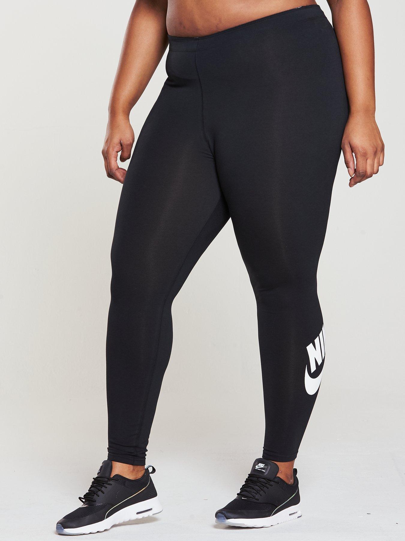 black nike leggings plus size