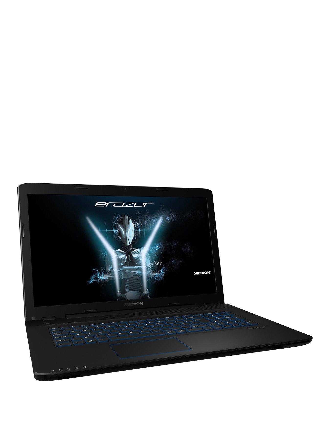 Medion Erazer P7651 Intel Core I7, 8Gb Ram, 1Tb Hard Drive, 17.3 Inch Gaming Laptop With 4Gb Geforce Gtx 1050 Graphics - Black