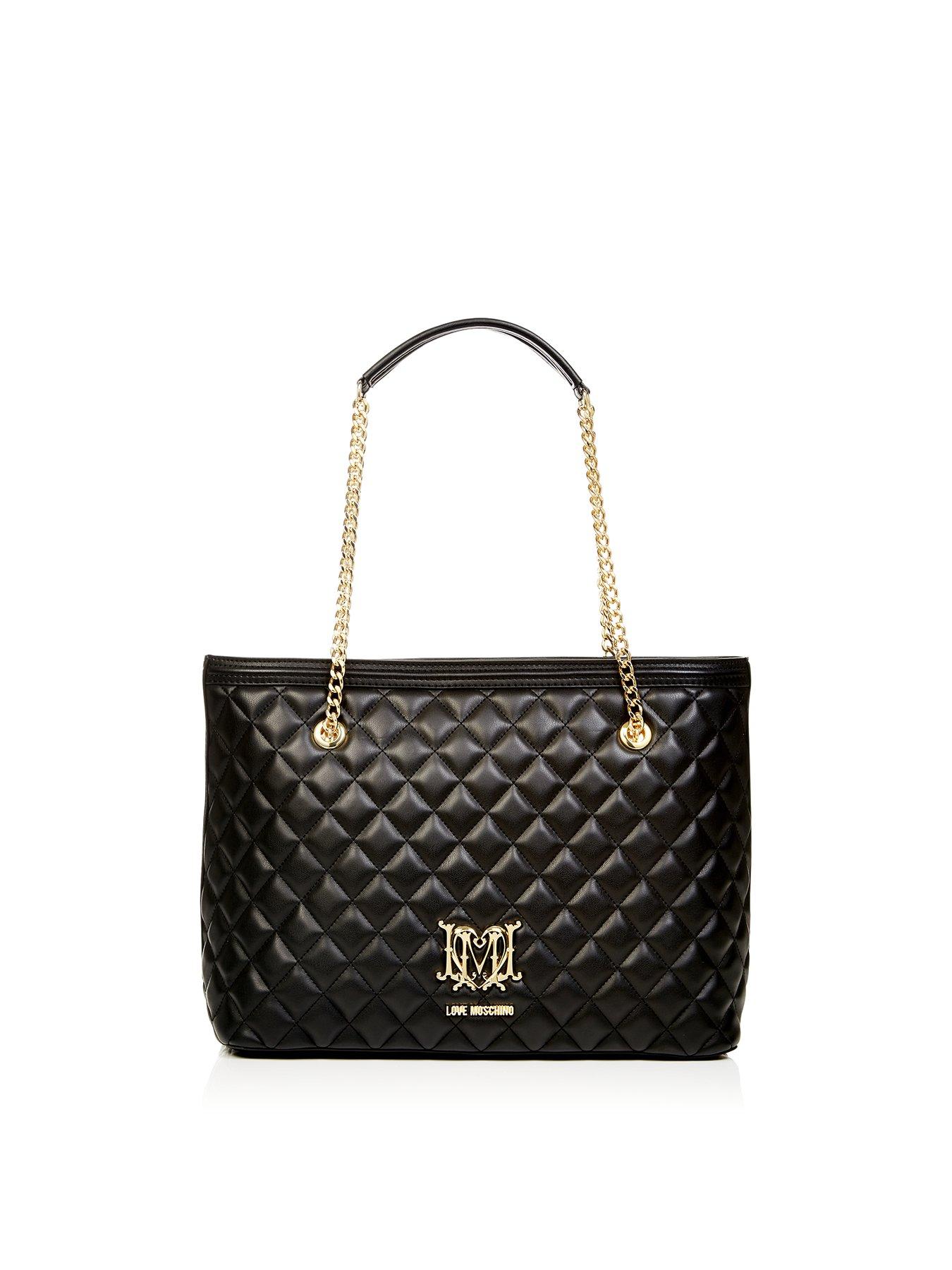 love moschino quilted handbag