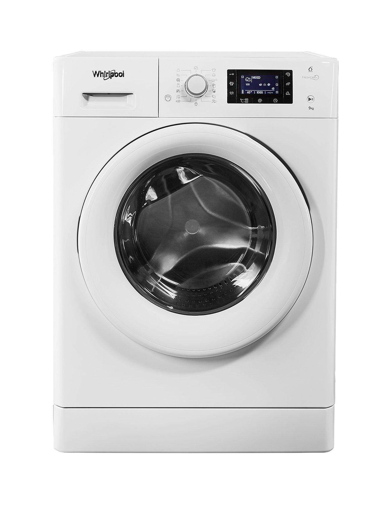 Whirlpool Freshcare+ Fwd91496W 9Kg Load, 1400 Spin 6Th Sense Washing Machine – White