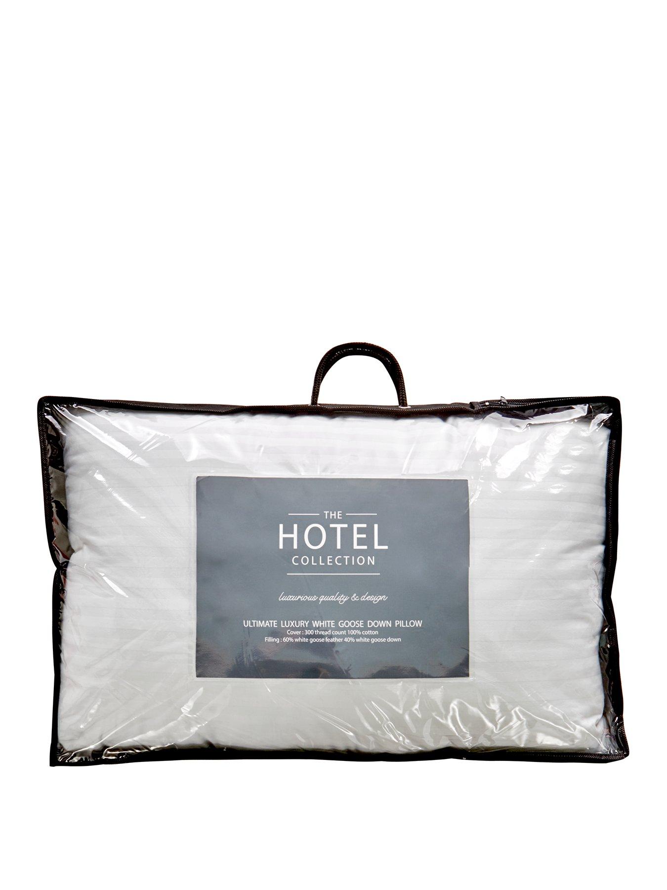 undefined Ultimate Luxury White Goose Down Pillow – Single
