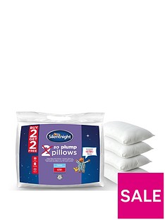 Silentnight So Plump Pillows - 2 plus 2 FREE